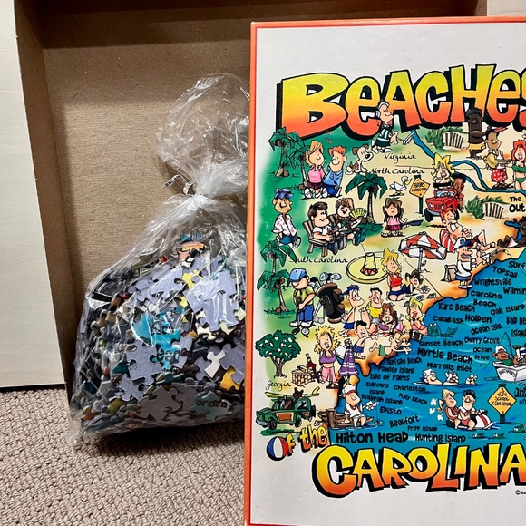 Heritage Puzzles Beaches of the Carolinas - Picture 2 of 2